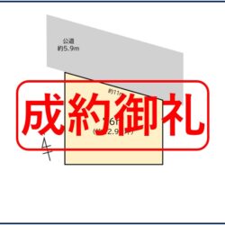 愛西市渕高町明六 売地
